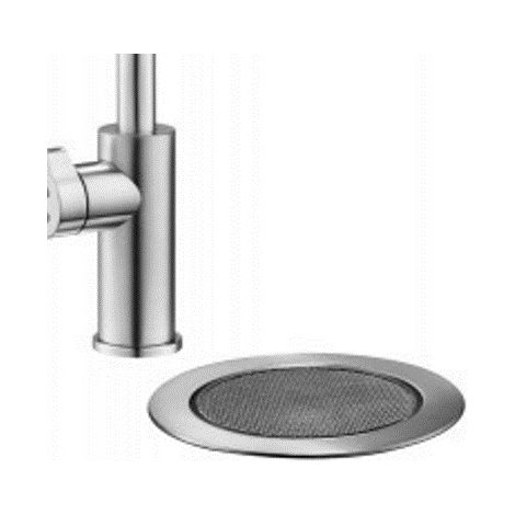 Zip HydroTap Separate Tap Font and Drip Tray in Brushed Chrome 93441Z1UK