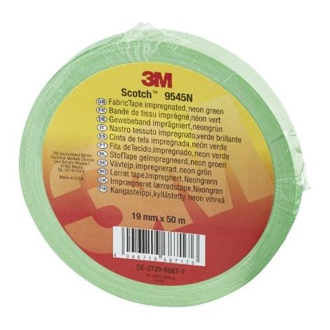 Scotch 9545NNGR Cinta Adhesiva Verde 19 mm x 50 m