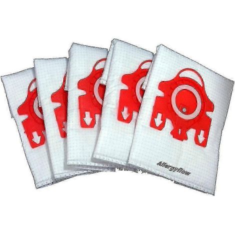 Lot de 5 sacs à poussière en microfibre pour aspirateur Miele S2511 (1/5)