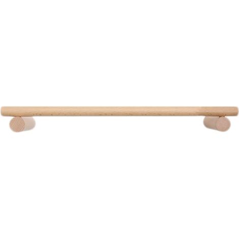 Porte-serviettes mural simple en bois , design compact et finition pol (1/5)