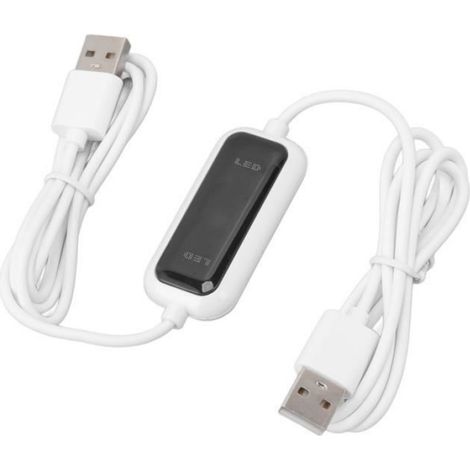 Câble De Transfert De Données - Pc À Pc - Usb 2 0 - Compatible Windows 7 8 10 11 - Plug And Play - 1,8 M (1/4)