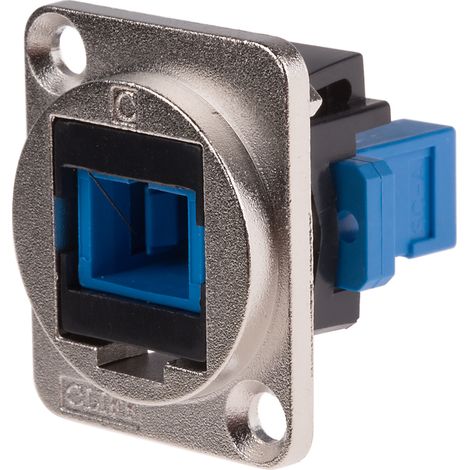 Adaptateur pour fibre optique SC Simplex, , Monomode ( Prix pour 1 ) (1/2)