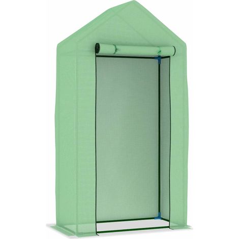 vidaXl Serra con Struttura in Acciaio 0,5 m² 1x0,5x1,9 m (1/4)