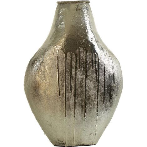 Vase Champagne Aluminium 34 x 48 x 13 cm