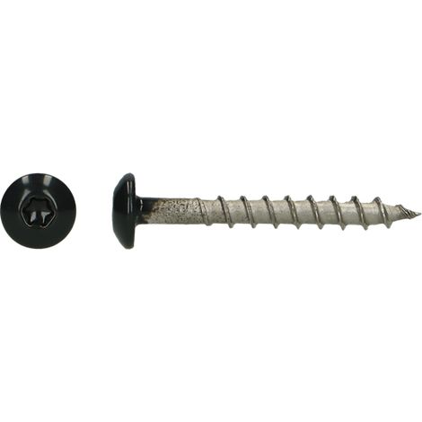Vis Penture 4.5X35 TORX T20 Inox A4 RAL7021-200 pièces