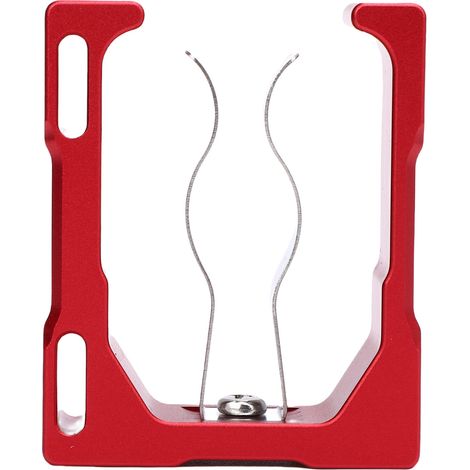 Support magnétique pour chariot de golf, 3 modes de fixation, antidérapant et multifonctionnel, pour chaises de plage et cannes à pêche (rouge). (1/5)