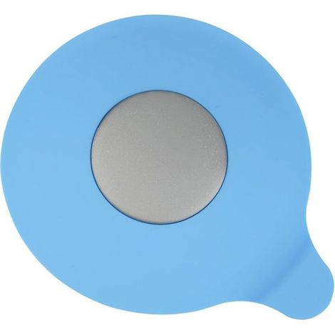 Bouchon bain et évier Baignoire en siliCône Ensemble de vasque Bouchon d'eau en caoutchouc Bouche d'aspiration pour cuisines Salles de bains Laveries bouchon (Blue)-Fei Yu (1/5)