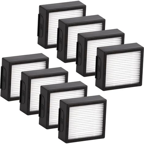 (8 Piezas) Filtro Hepa De Repuesto Combo J7+ Compatible Con Accesorios De Filtro Hepa Para Irobot Roomba Combo J7+/ Combo J9+ Robot Aspirador (1/5)