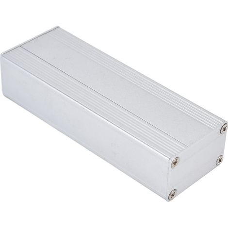 Boîtier de protection en aluminium pour amplificateur - Coffret de montage électronique avec dissipation thermique (1/5)