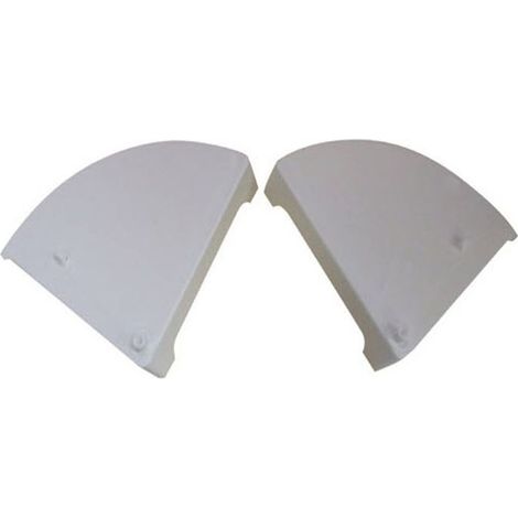 Support Vitre Hotte Blanc 00SP014400B Pour HOTTE