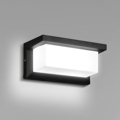 Wolketon LED Aplique Plafón 18W Sensor escalera exterior IP65 blanco frío