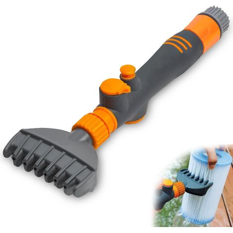 Limpiador de piscinas y spas con cartucho premium CHOYCLIT Elimina residuos y suciedad de los filtros de la piscina en segundos Limpiador de piscina con cartucho duradero (1/5)