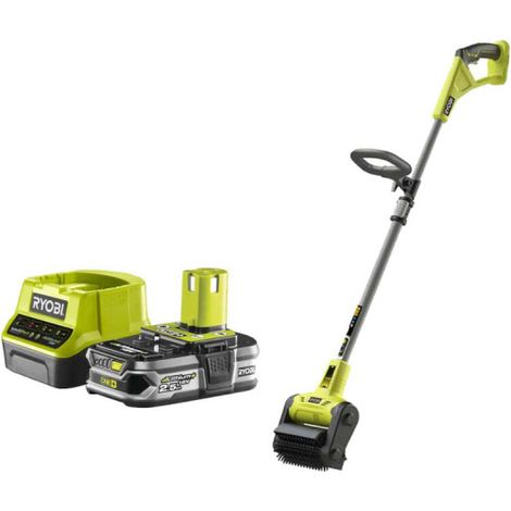 Confezione RYOBI 18V Detergente per pavimenti RYOBI 18V OnePlus RY18PCB-0 - 1 Batteria 2.5Ah - 1 Caricatore rapido RC181
