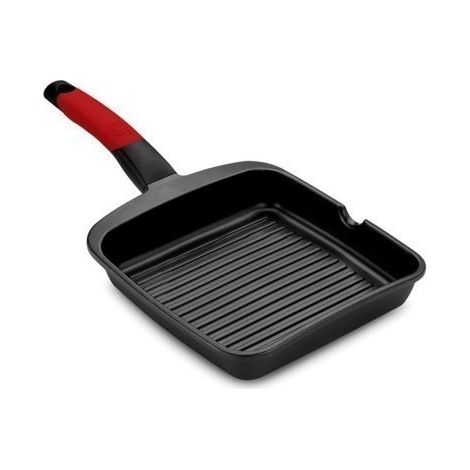 Grill Bra Premiere A411428/ Ø28cm/ Aluminio Fundido/ Apto para Inducción