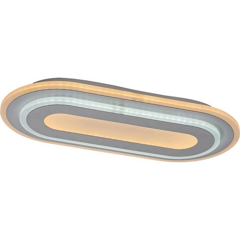 Plafonnier LED Rabalux Prue 40cm 40W blanc 3000-6000K (1/5)