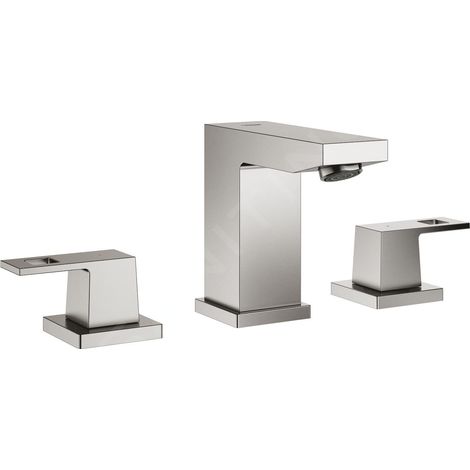 Robinet de lavabo 3-L-EH Eurocube 20351 supersteel (1/5)