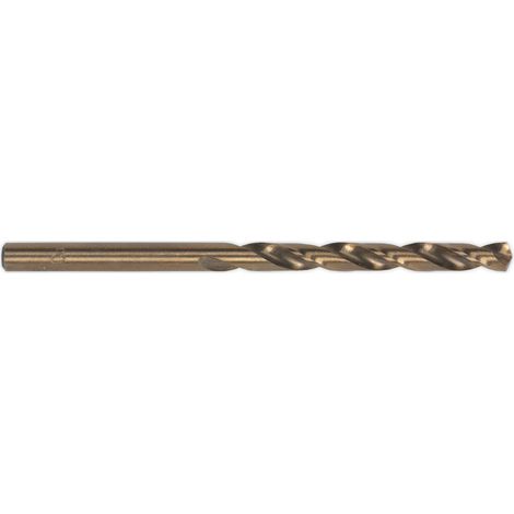 Sealey HSS Cobalt Fully Ground Drill Bit 8mm - Pack of 10 DB080CB (1/6)