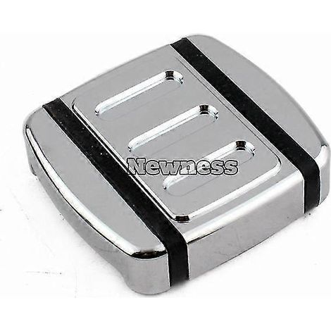 Motorrad-Bremspedalabdeckung, Fußrasten, Schalthebelauflagen für Harley Sportster 883, Dyna, Softail, Breakout, Custom Street, XG750 – Chrom-Cut-Pedal