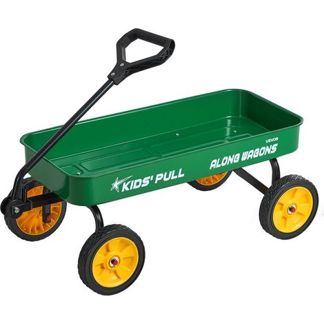 Chariot à tirer enfants tout-terrain 101 cm, charge 80 kg, poignée ergonomique pour plage, jardin et camping (1/5)