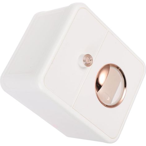 Porte-Papier pour Tiroir Mural avec de Toilette Étanche et Rangement Étagère, Design Minimaliste Blanc Pratique et Élégant Salle de Bain (1/5)
