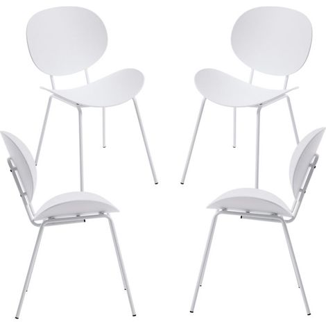 Packs Sillas Comedor - Pack 4 Sillas Dony - Blanco (1/5)