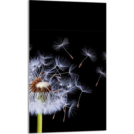 TABLA DE CORTAR DE VIDRIO 30x52 Flor (1/5)