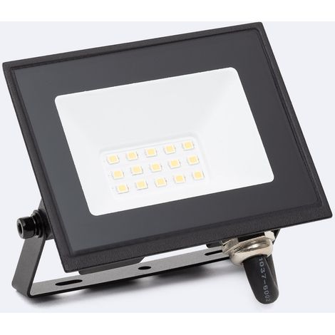 Foco Proyector LED 10W 120 lm/W IP65 S3 4000K No Negro Blanco Neutro