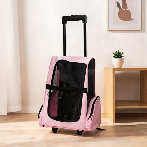 Caisse de transport pour animaux 2 en 1 42 x 25 x 55 cm (1/5)