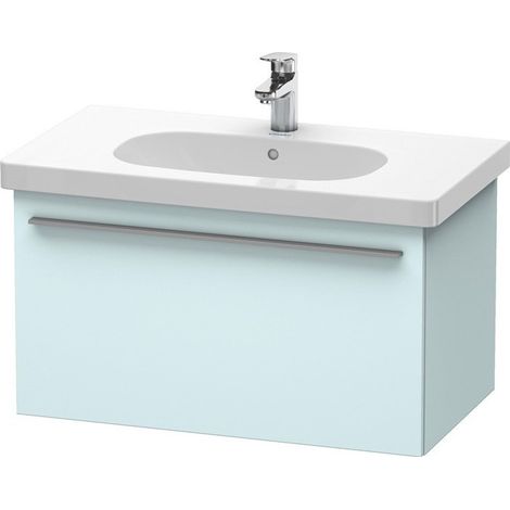 Meuble sous-vasque X-LARGE 458x800x448mm Bleu clair mat