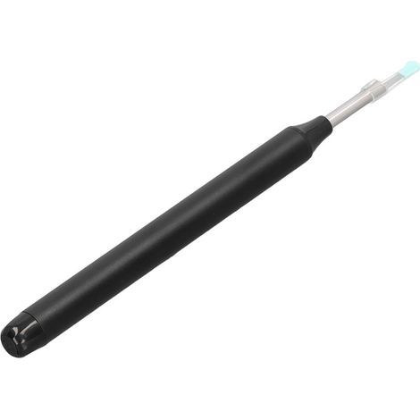 Kit d'élimination du cérumen sans fil avec caméra otoscope visible pour smartphone, nettoyeur d'oreille noir (1/5)