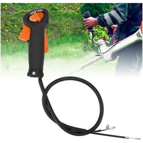 Gashebelschalter, tragbarer Fahrradgriffschalter für Stihl FS120 FS200-Montagehalterung FLITI (1/4)