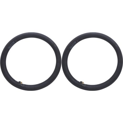 2 Pièces Chambre à Air Butyl Rechange Valve Coudée pour Vélo Pliable 16x2.125 Pouces (1/5)