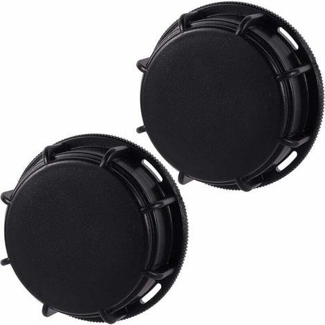 Lot de 2 bouchons pour cuve. raccords de robinet. pour cuve de 1000 litres. vanne de cuve de 1000 litres. cuve à eau de pluie. conteneur. (1/5)