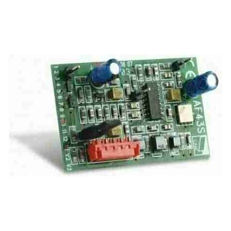 SCHEDA RADIOFREQUENZA 433.92MHZ AD INNESTO 001AF43TW CAME