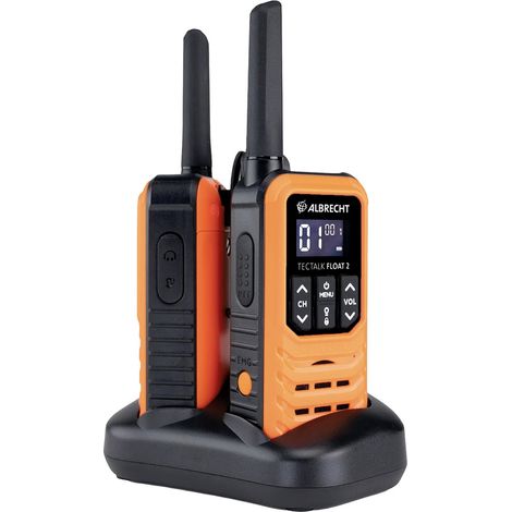 Albrecht Tectalk Float 2er Koffer 29664 PMR-Funkgerät 2er Set (1/5)