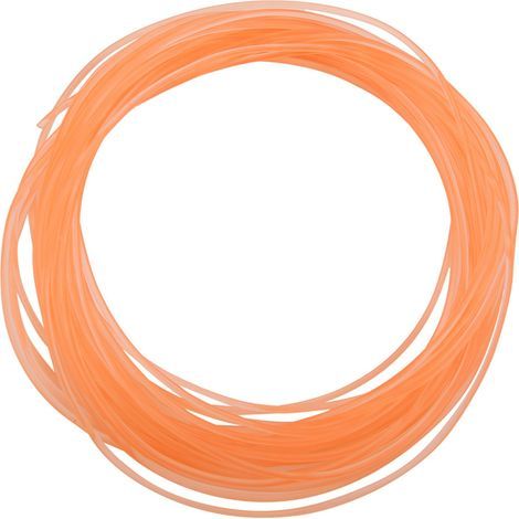 Runder, orangefarbener, glatter Polyurethan-PU-Riemen für Antriebsübertragung (2 mm x 10 m) (1/5)