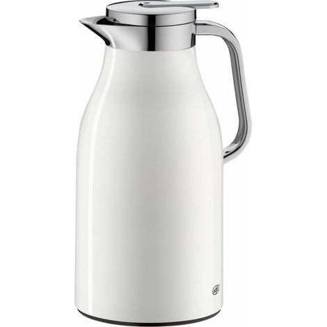 Alfi Isolierkanne Weiß aus Edelstahl 1,0 L