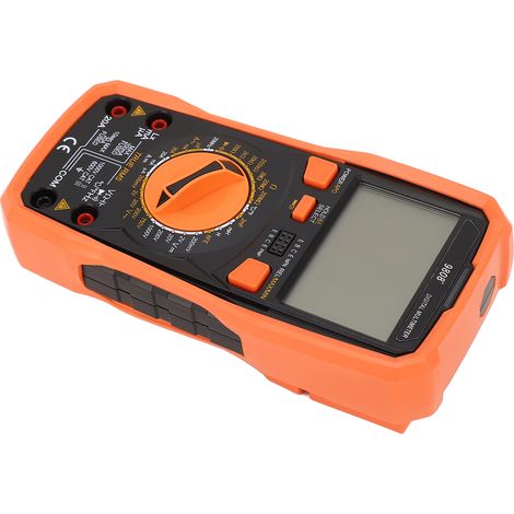 9808+ 2000uF 20MHz LCD Digitalmultimeter AC/DC Strom-, Spannungs-, Widerstands- und Induktivitätsmessgerät (1/5)
