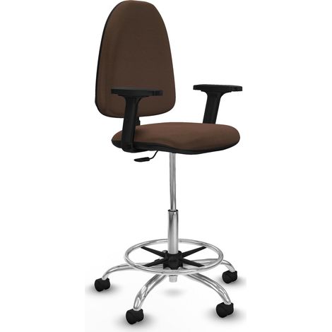 Piqueras y Crespo B2D05RN Silla de Oficina Marrón Oscuro