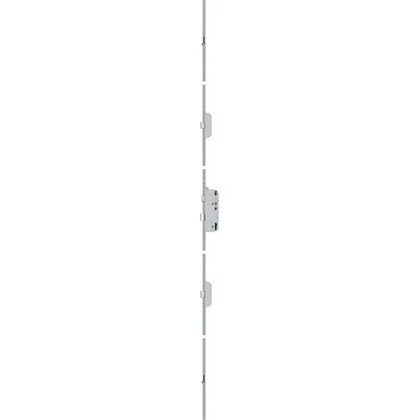 Verrou de porte de sécurité Secury, goupille à rouleau PZW 16/55/92/10mm, F-argent