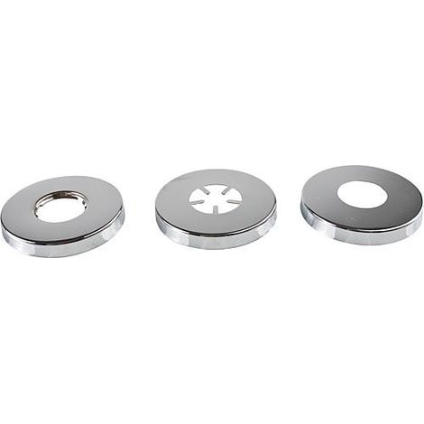 Rosace coulissante Stedo Design diam.   80 mm, h   10 mm, d   27 mm laiton chromé BG