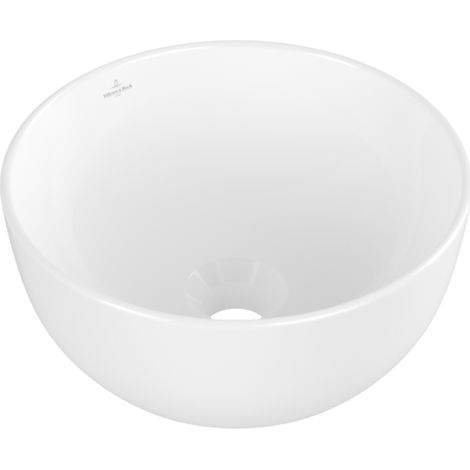 Vasque ronde à poser VILLEROY ET BOCH Artis 32,5cm Stone White CeramicPlus