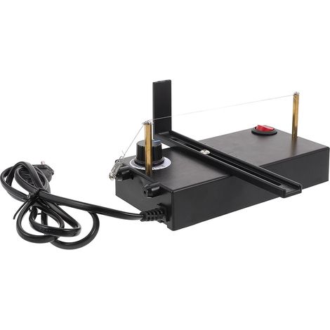 Couteau Électrique de Découpe à Fil Chaud pour Fête, Machine de Découpe Portable Multifonction en Abs et Fer Tension Réglable pour Ruban et Sangle (1/5)