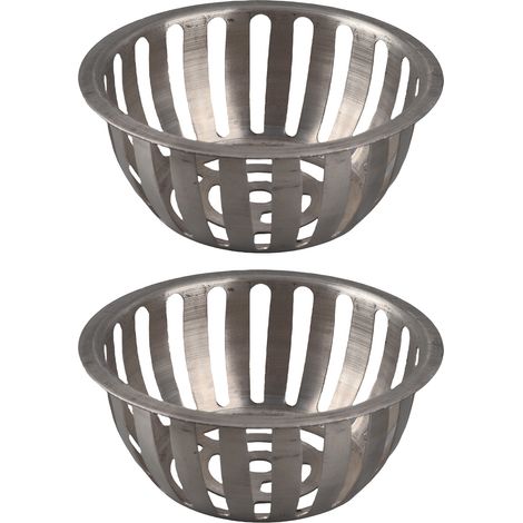 Runder Edelstahl-Dach-/Bodenablauf zur Verstopfungsbeseitigung für Garten/Balkon (125 mm) (1/5)