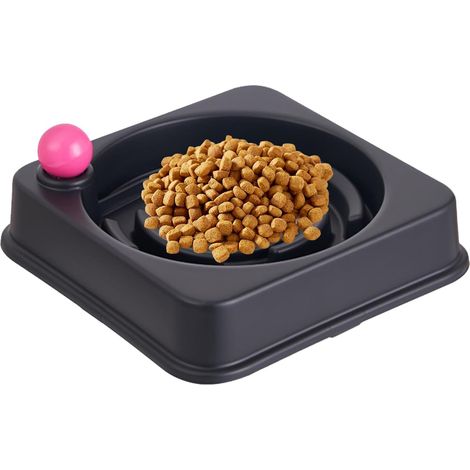 Distributeur De Nourriture Lent pour Chiens - Plat d'alimentation (1/5)