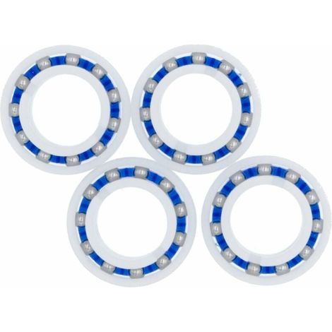 Juego de 4 rodamientos de bolas adaptables para la rueda del robot limpiafondos Polaris 280 180 C60 (1/5)