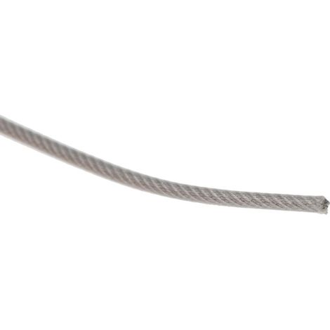Câble métallique en Acier inoxydable, 9 mm x 100m, 14kg ( Prix pour 1 ) (1/3)