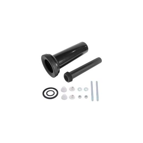Set de raccordement pour WC mural,180 cm Kit complet de joint et tuyau de vidange (Kit complet, 180 cm)