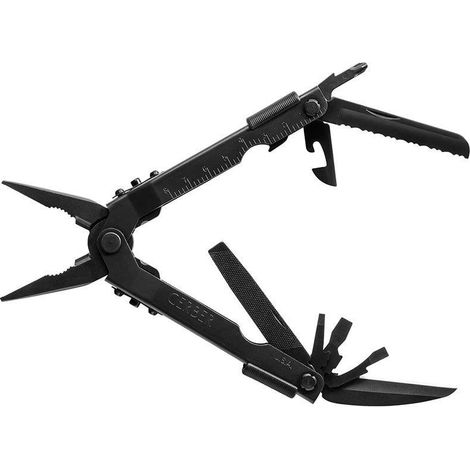 Multiherramienta Gerber MP600 Needlenose negra compacta y robusta