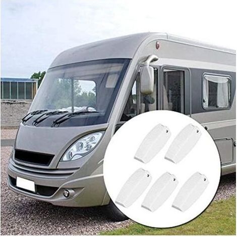 Verrous de porte de camping-car, crochets de porte de camping-car pour le transport de bagages, supports de fenêtre de camping-car, clips de fermeture à boucle, remorques, porte-bagages, véhicu (1/4)